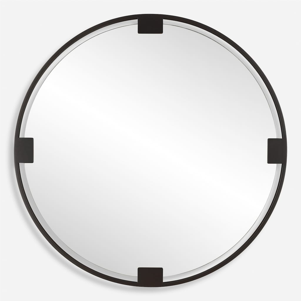 Uttermost 09986 Cornelia 42-1/2" Diameter Circular Framed Bathroom