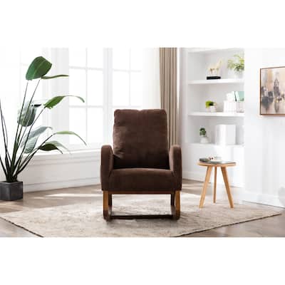 Modern Fabric Rocking Chair