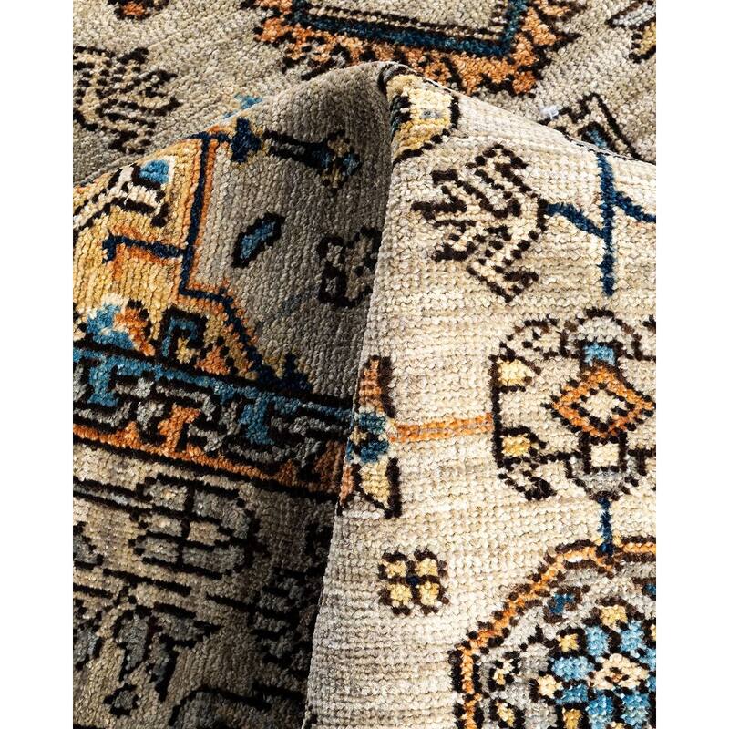 Serapi, One-of-a-Kind Hand-Knotted Area Rug - 4' 1" x 5' 10"