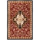 preview thumbnail 69 of 82, SAFAVIEH Handmade Classic Hazelle Traditional Oriental Wool Rug 5' x 8' - Red/Black - Rectangle