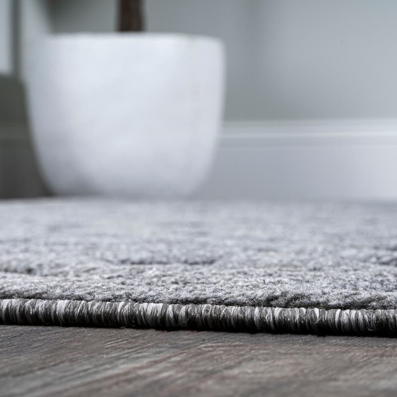JONATHAN Y Ankara Neutral Diamond Trellis Indoor/Outdoor Area Rug