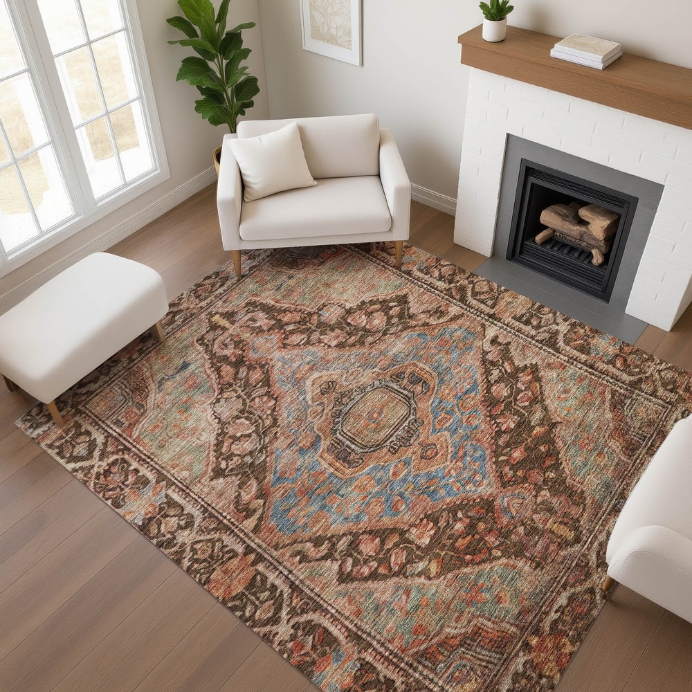 Premium Washable Super Soft Traditonal Marcus Mayfield Rug