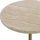 preview thumbnail 3 of 3, Uttermost Malya Travertine Accent Table