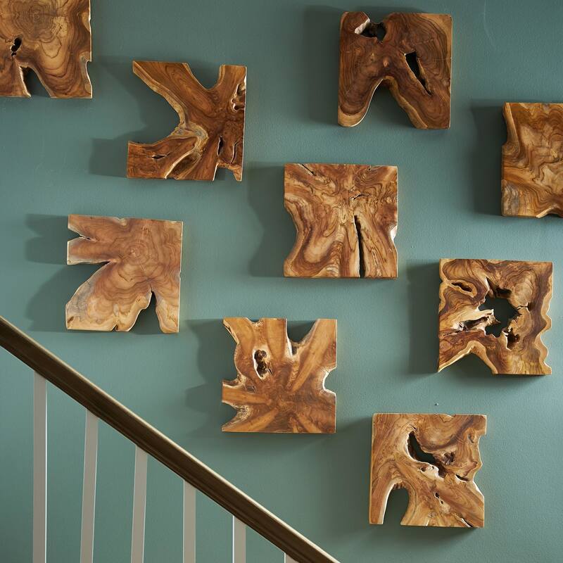 Uttermost 04379 Talia 16" x 16" Frameless Decorative Panels - Set of 9