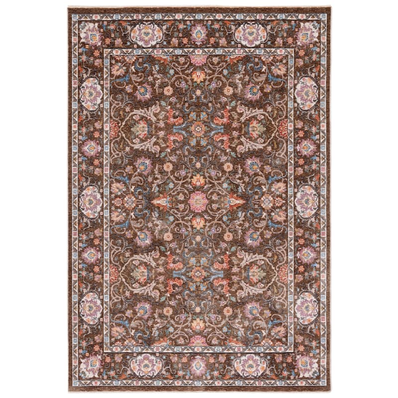 SAFAVIEH Crimson Cisca Oriental Rug - 2'2" x 4' - Brown/Blue