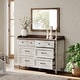 preview thumbnail 8 of 33, Farmhouse Kids Dresser with 5/6 Drawers, Wood Baby Dresser for Nursery