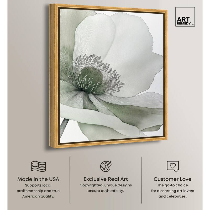 Delicate Stamen I Canvas by Art Remedy