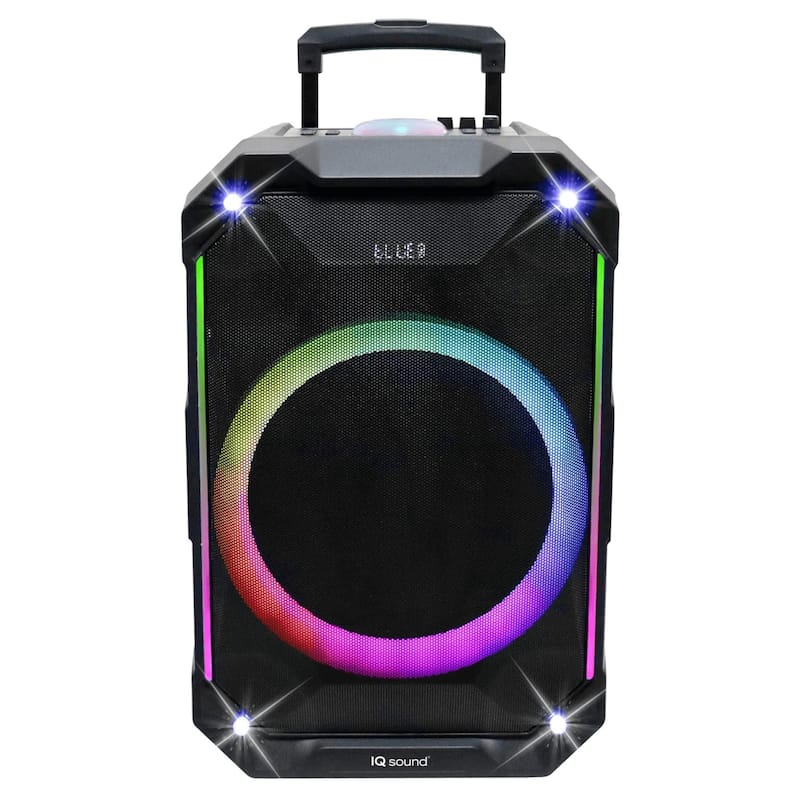 IQ Sound 15-Inch Portable Bluetooth Speaker