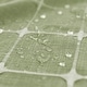 preview thumbnail 31 of 39, No Hooks Linen Textured Geometric Tassels Shower Curtain with Snap-in Liner