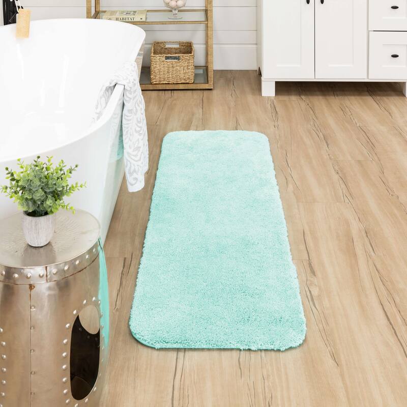 Mohawk Home Machine Washable Pure Perfection Solid Bath Rug