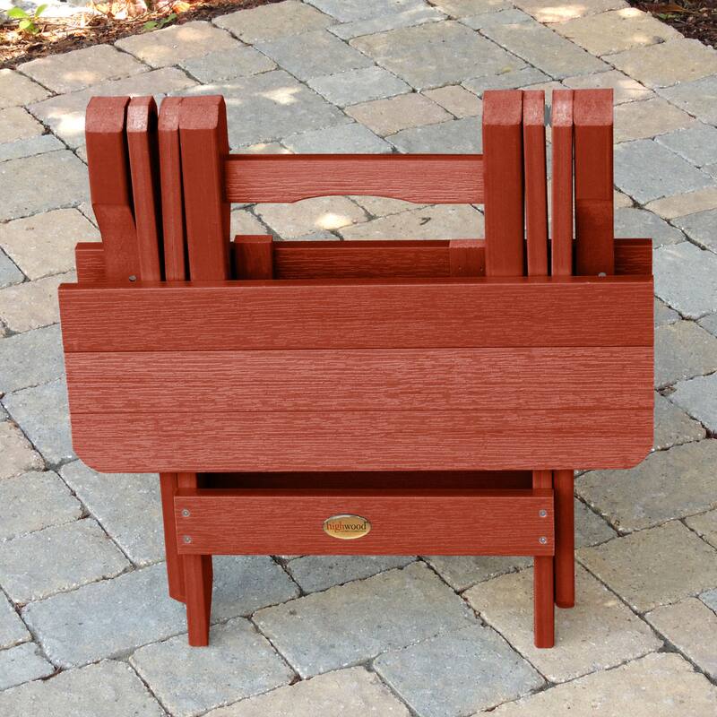 HIGHWOOD Outdoor Folding Adirondack Table