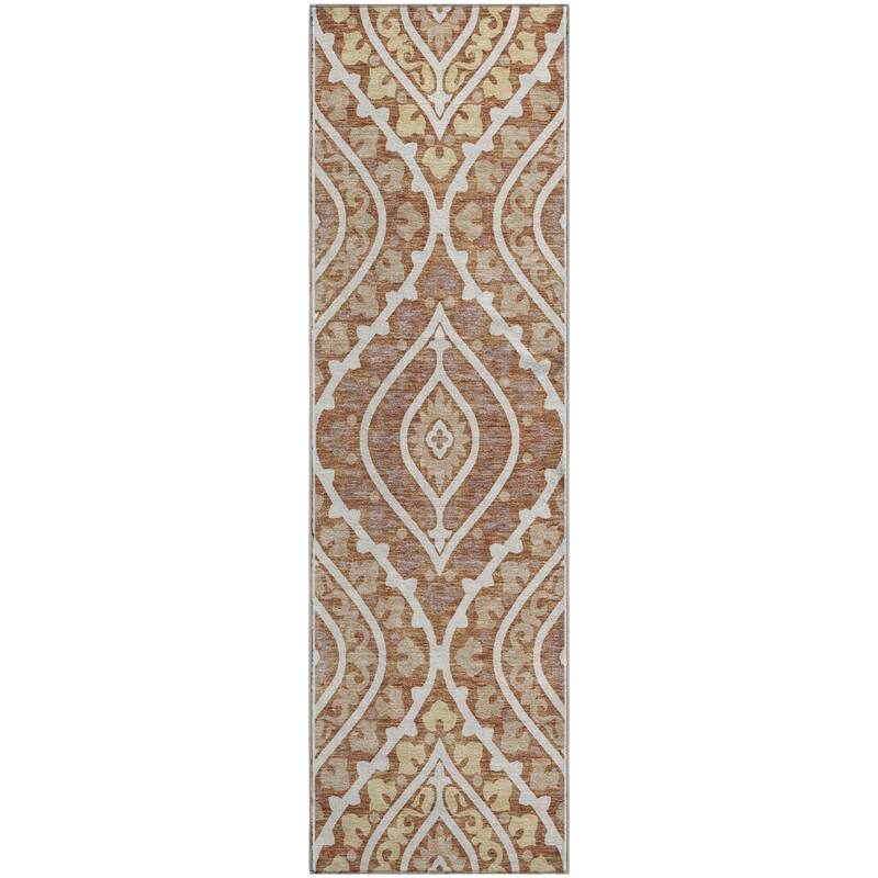 Premium Washable Super Soft Diamond Medallions Mayfield Rug