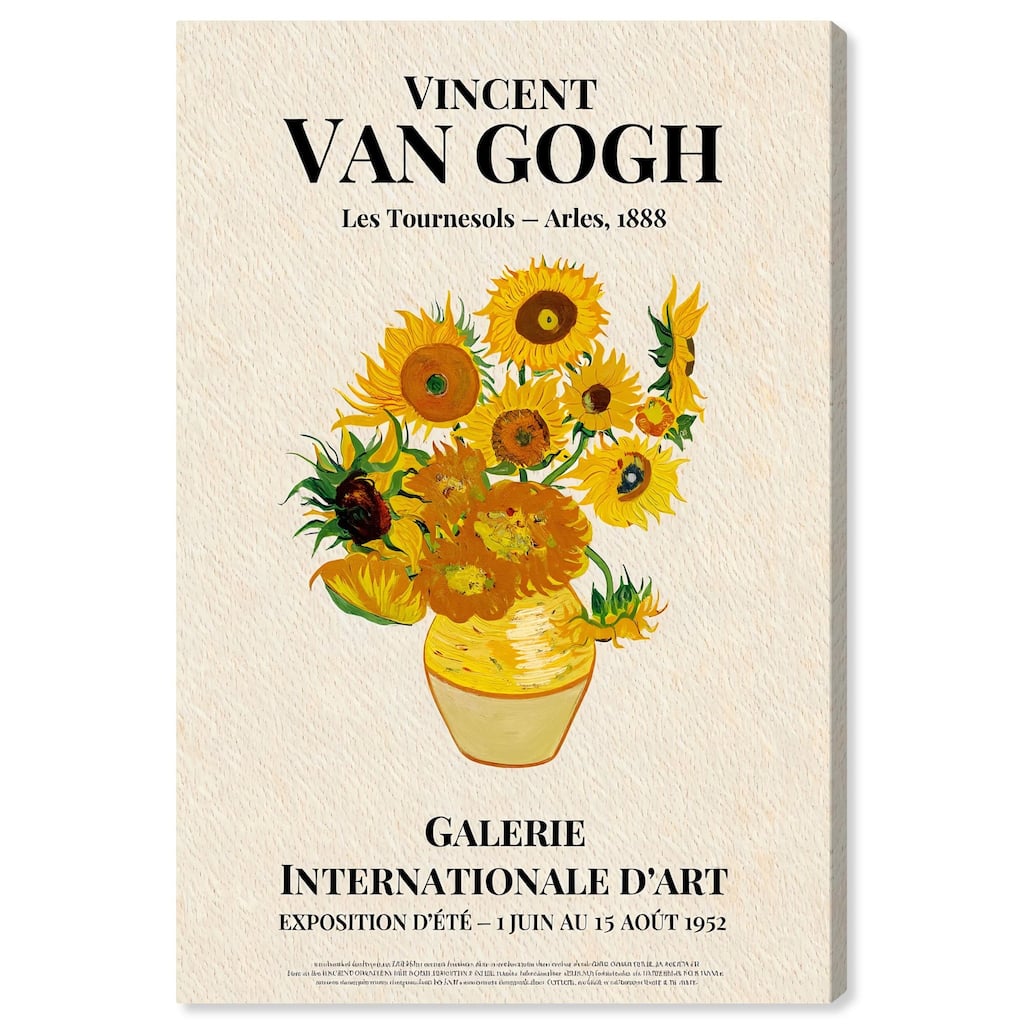 Sunflowers Canvas by Art Remedy, Gallery Wrapped