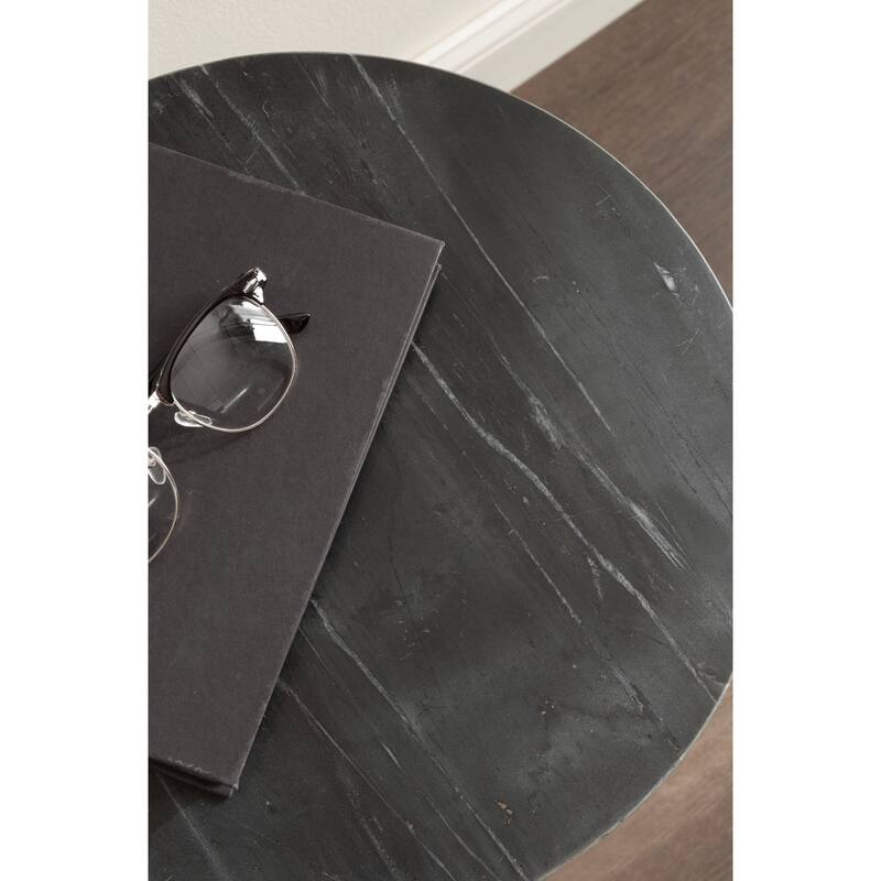 Kate and Laurel Tira Round Side Table