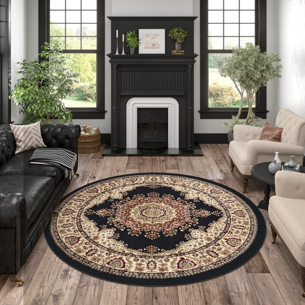 Soho Traditional Medallion Indoor Area Rug