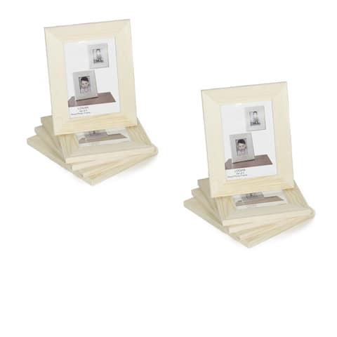 Wood Picture Frame 4x6 for Wall Decor, DIY Photo Display, Set of 10