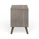 preview thumbnail 23 of 31, Bodo Mid-century Modern Wood 2-Drawer Nightstand by Carson Carrington