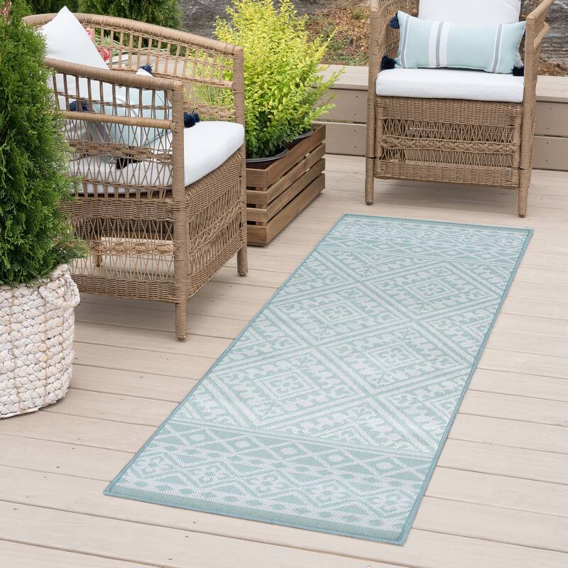 Vision Scandinavian Diamond Indoor/Outdoor Area Rug