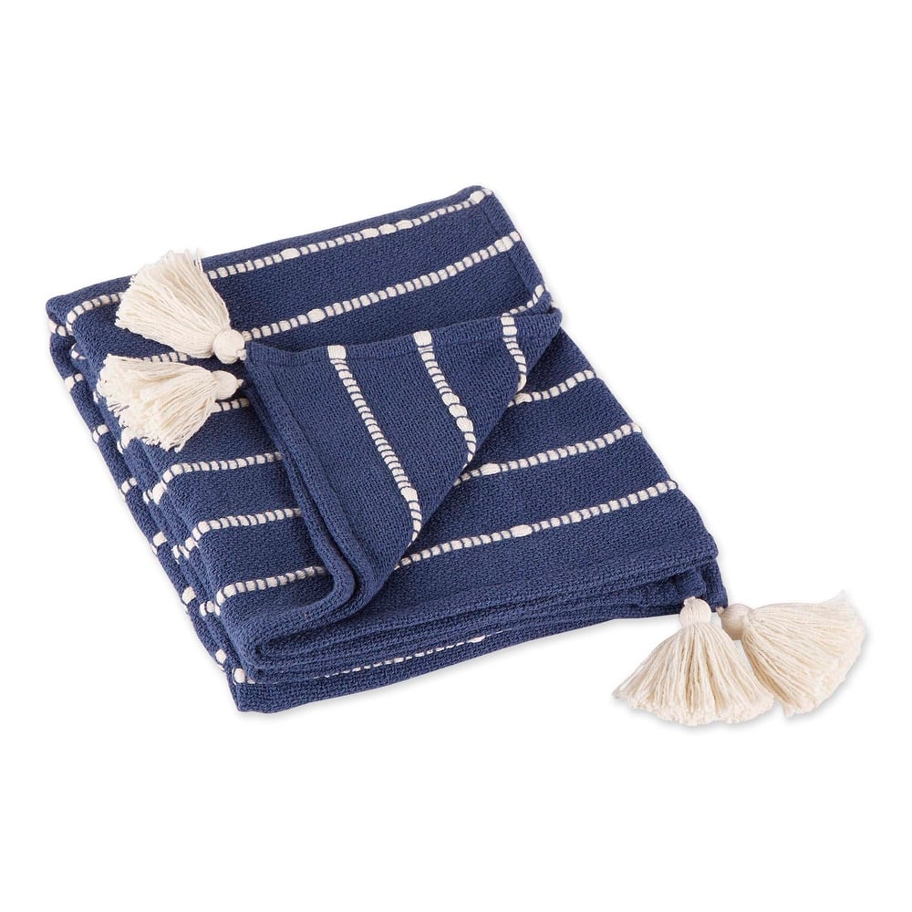 DII Slub Stripe Throw