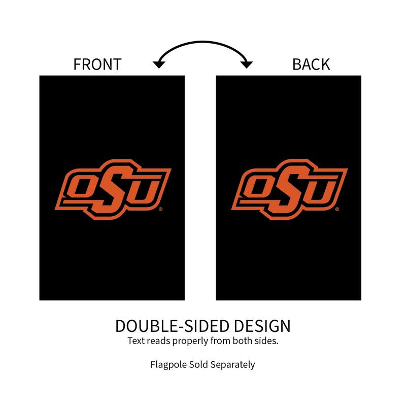Applique Flag, House Size, Oklahoma State University