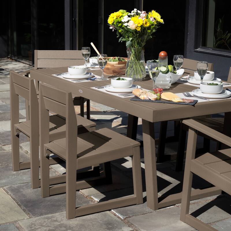Haven Modern 7-Piece Outdoor Dining Set