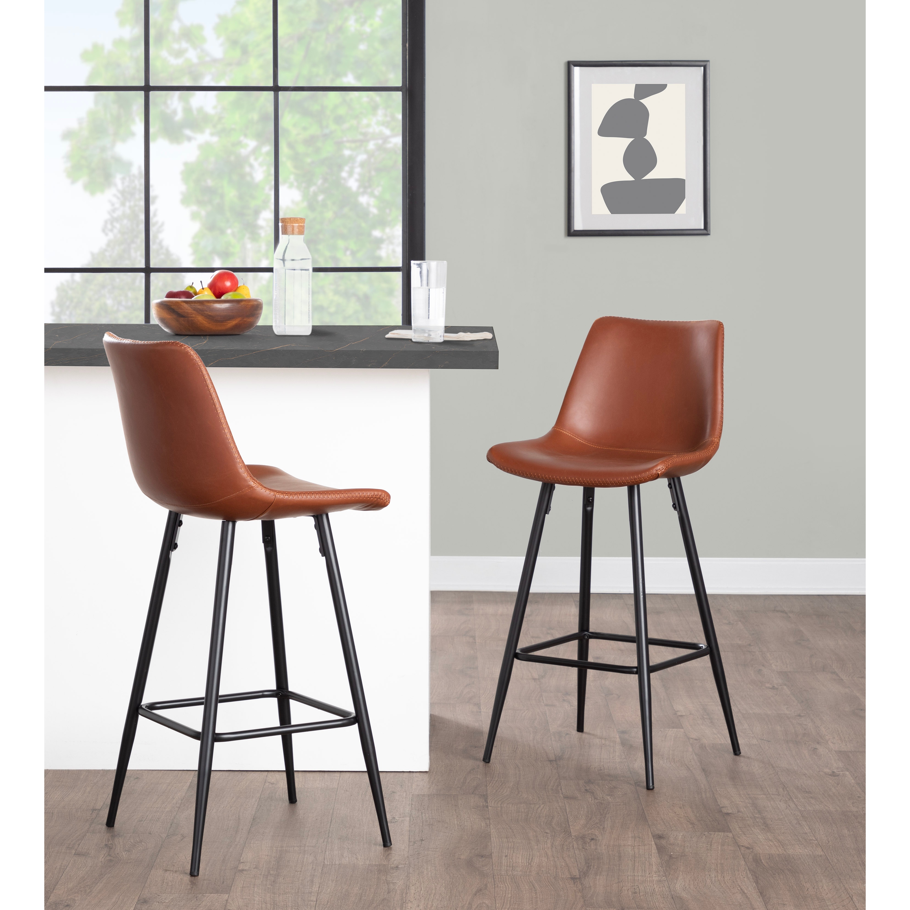 Carbon loft galotti industrial counter stools deals