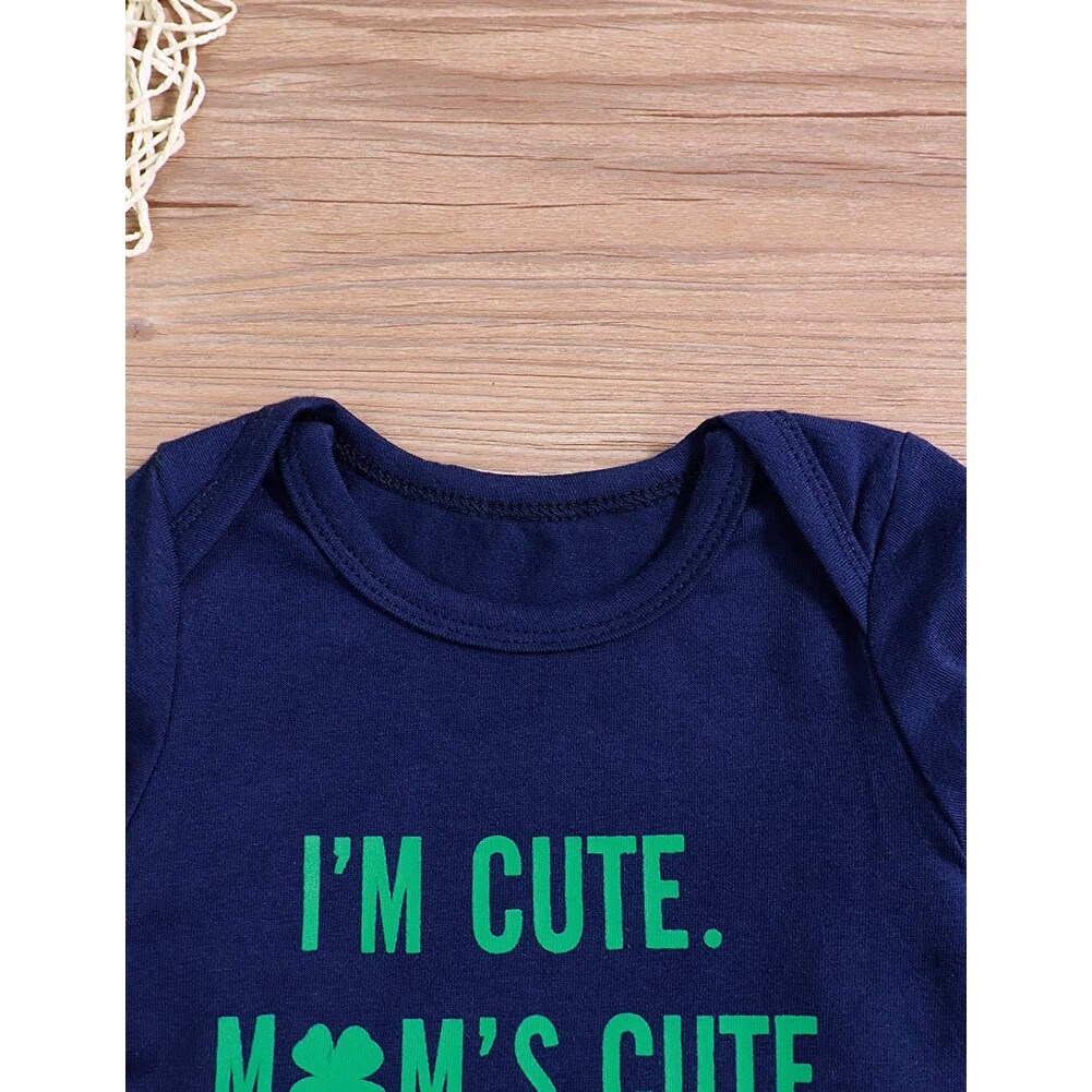 Shop Happy Mother S Day Newborn Baby Boy Clothes Lucky Blue Size