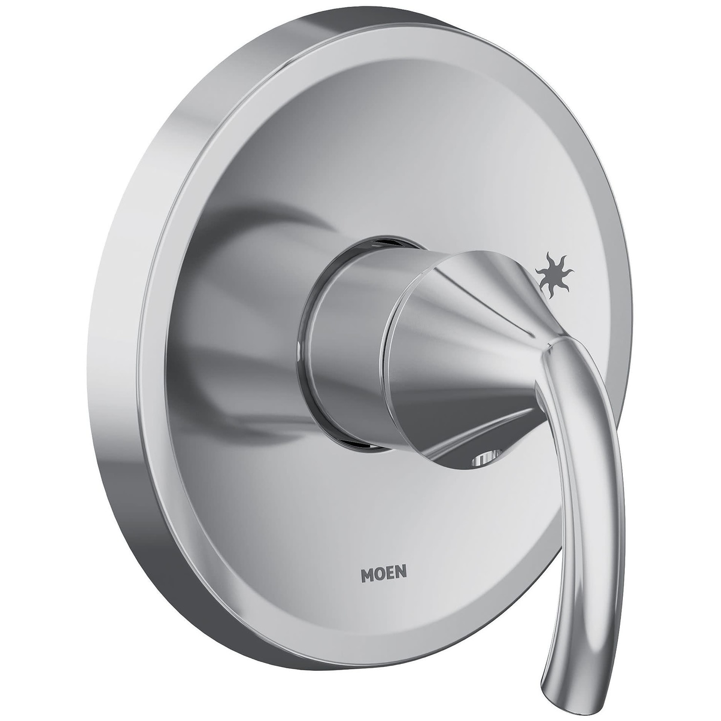 Moen Glyde M-CORE 3-Series Duscharmatur-Set, 1 Griff, Gebürstetes Nickel – Ventil Separat Erforderlich (UT2741BN)