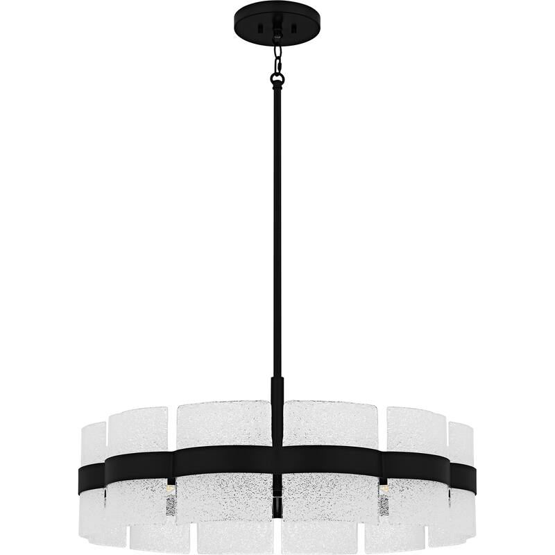 Sweeney 6-Light Matte Black Pendant