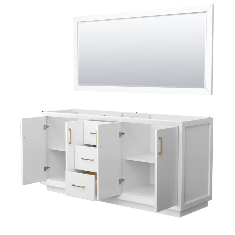 Wyndham Collection WCF414172D-CXSXX-M70 Strada 71" Double Free