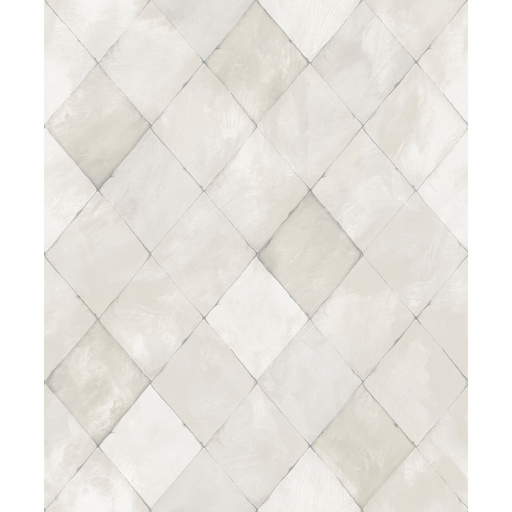 Galerie Wallcoverings Kitchen Recipes Geometric Tiles Vinyl on Non-woven Matte Wallpaper Roll