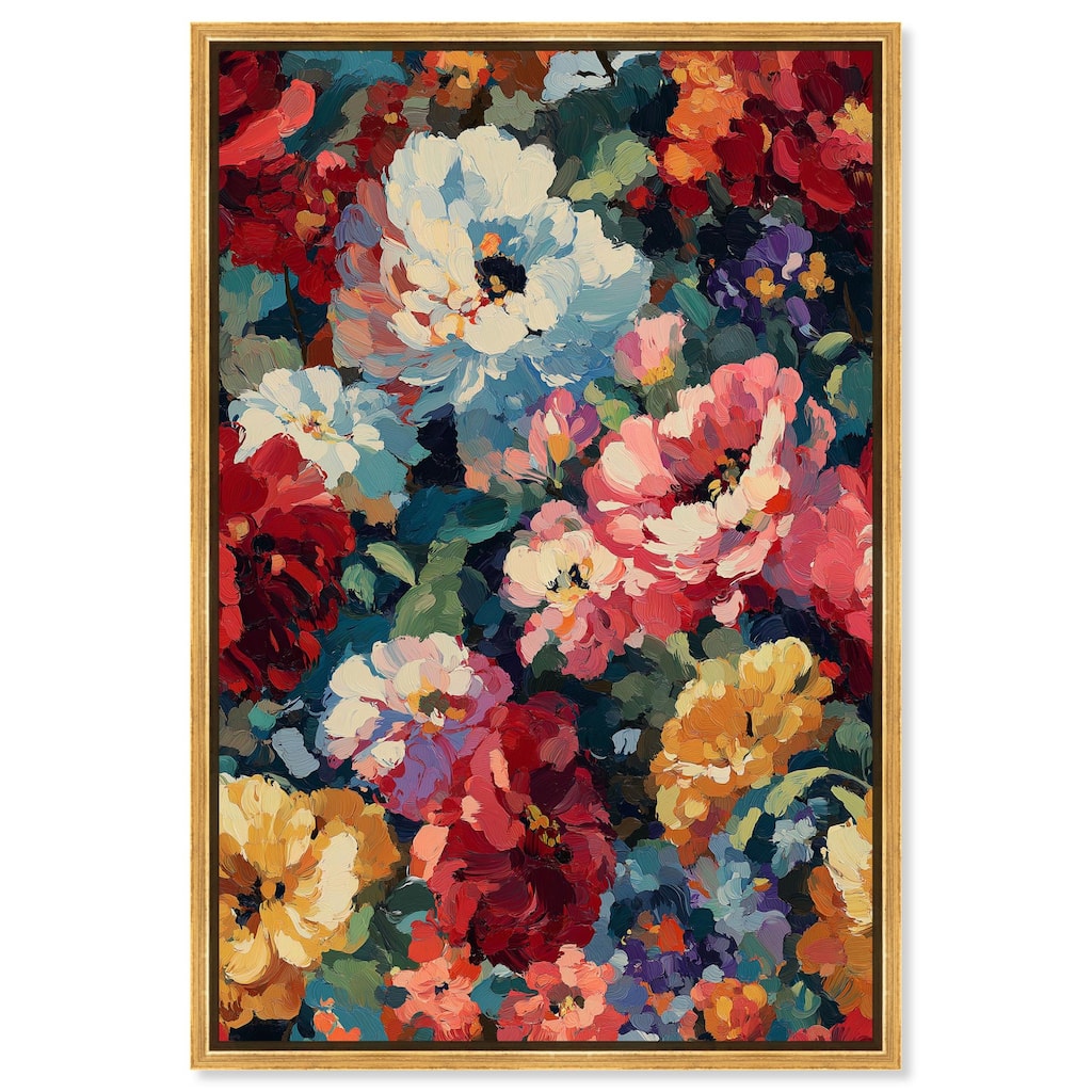 Garden Tapestries I Canvas by Art Remedy