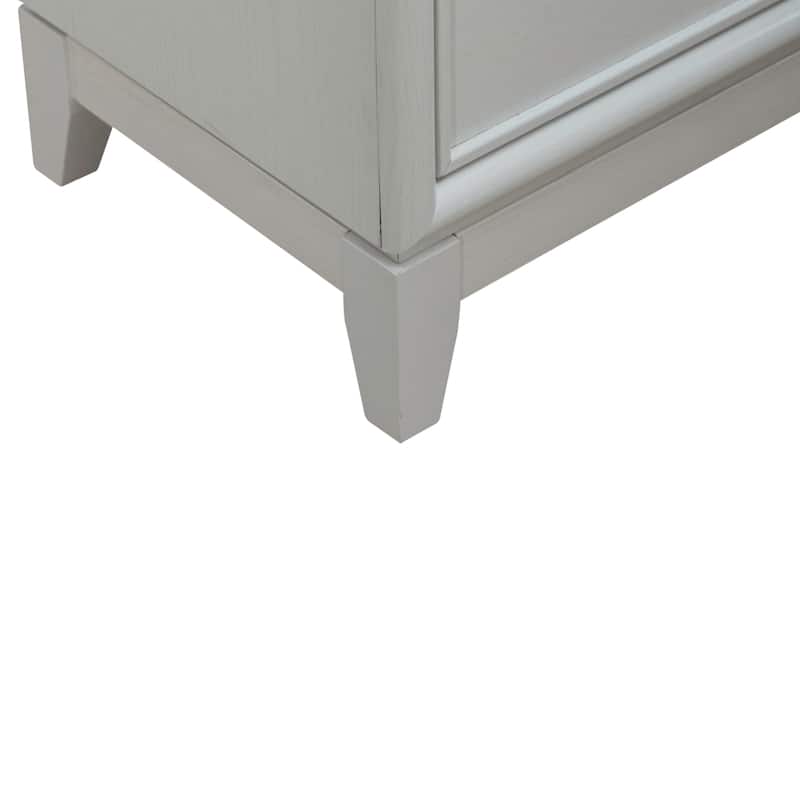 Liberty Furniture Reflections Upholstered Bed, Dresser & Mirror, Chest, Night Stand - King or Queen