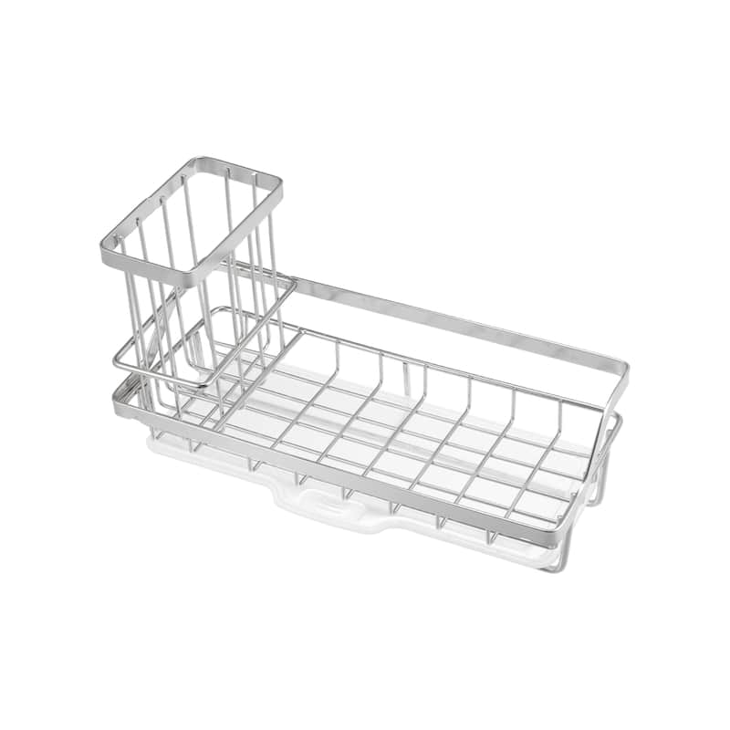 Stainless Steel Sink Caddy Organizer Sink Caddy 8.27"x3.50"x2.52"