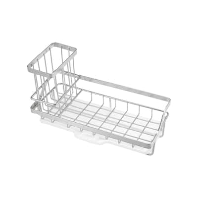 Stainless Steel Sink Caddy Organizer Sink Caddy 8.27"x3.50"x2.52"