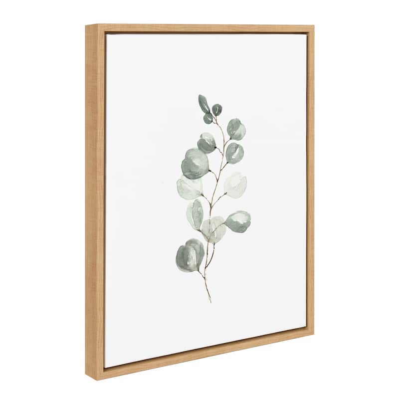Kate and Laurel Sylvie Botanical Canvas Art Set by Various Artists