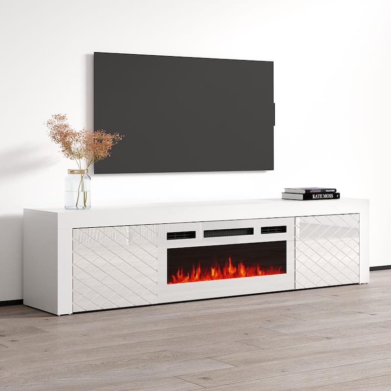 Dia WH-EF Electric Fireplace 71" TV Stand
