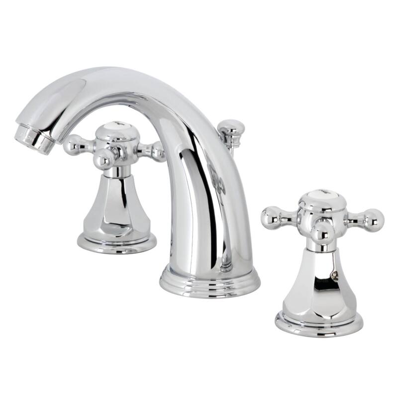 Kingston Brass KB498.BX Metropolitan 1.2 GPM Deck Mounted Widespread - Polished Chrome