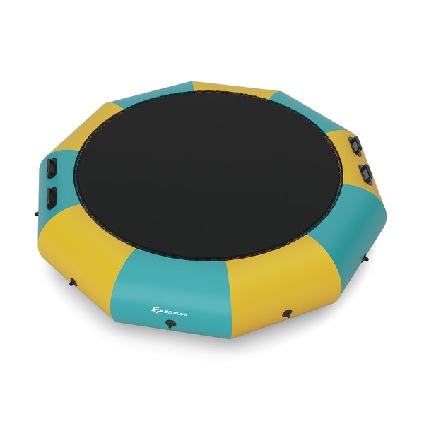 Inflatable water deals trampoline