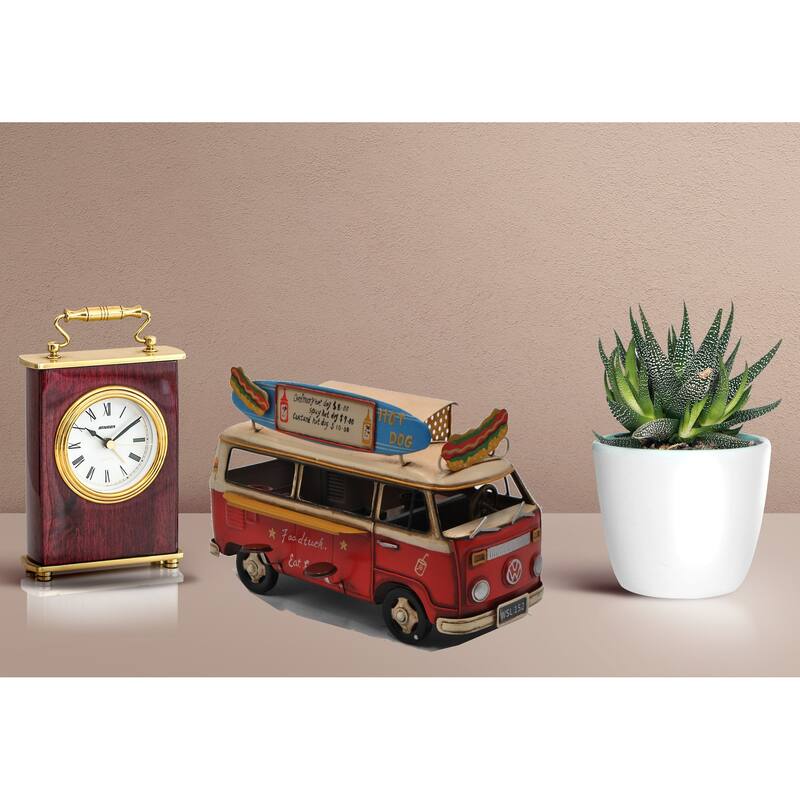 Volkswagen Vw Combi Kombie Retro Foof Truck Bus Die Cast Model Car