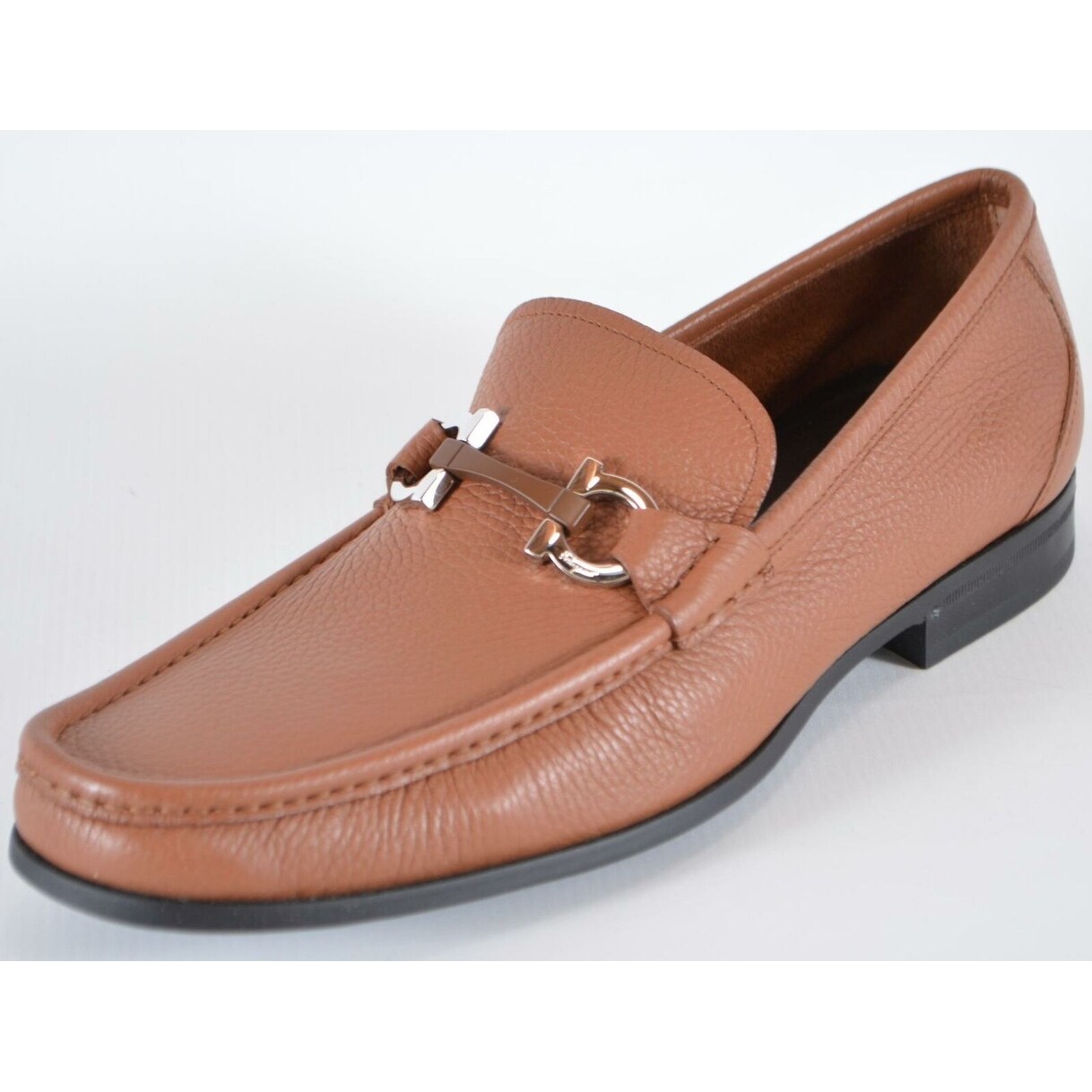 Salvatore ferragamo men's grandioso gancini loafers clearance