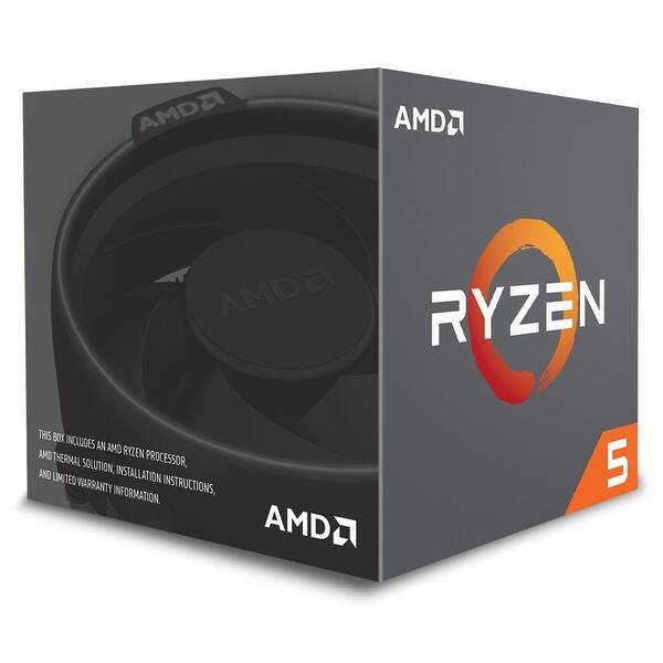 Shop Amd Ryzen 5 2600 Processor With Wraith Stealth Cooler Yd2600bbafbox Overstock 28035287