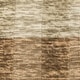 preview thumbnail 6 of 8, Thalia Scandinavian Textured Stripes Beige/ Rust PET Yarn Area Rug