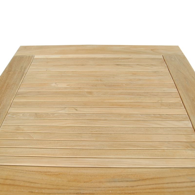 Bahama 35" Square Table Small Slats