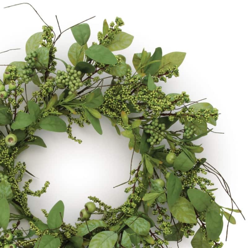 Mixed Berry Decorative Wreath 24 Inch