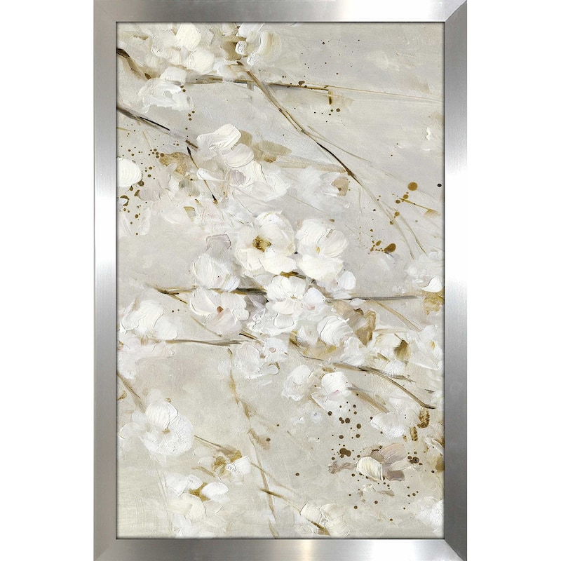 "Soft Spring Blossoms (Vertical)" by Sally Swatland Print on Acrylic
