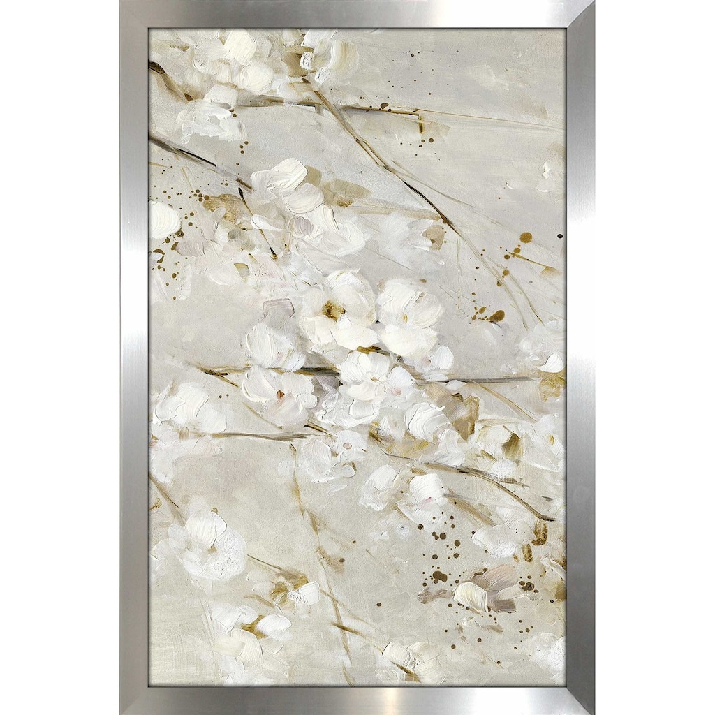 "Soft Spring Blossoms (Vertical)" by Sally Swatland Print on Acrylic