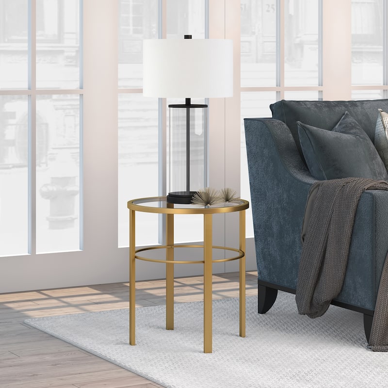 Gaia 20" Wide Round Side Table - 20" Wide