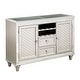 preview thumbnail 8 of 6, Furniture of America Medlee Modern Glam Champagne 2-drawer Server