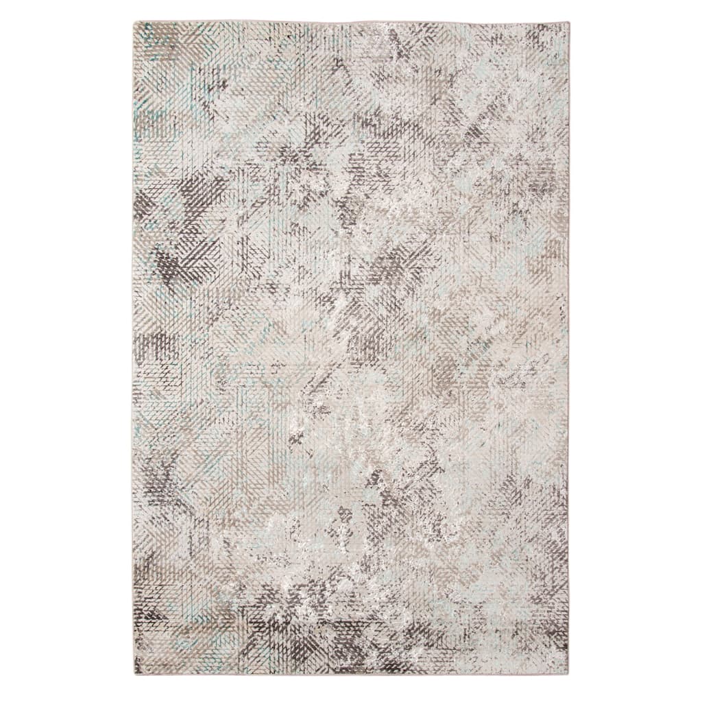 Cambridge Abstract Area Rug - Grayish Blue
